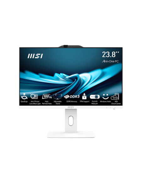MSI Pro AP242P 14M-629IT Intel® Core™ i5 i5-14400 60,5 cm (23.8") 1920 x 1080 Pixel PC All-in-one 8 GB DDR5-SDRAM 512 GB SSD 