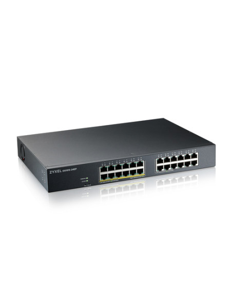 Zyxel GS1915-24EP Gestito L2 Gigabit Ethernet (10/100/1000) Supporto Power over Ethernet (PoE) 1U Nero