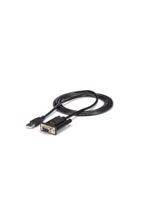 StarTech.com Cavo adattatore seriale DCE 1 porta USB a RS232 DB9 null modem con FTDI