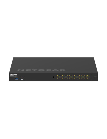 NETGEAR M4250-26G4XF-PoE+ Gestito L2/L3 Gigabit Ethernet (10/100/1000) Supporto Power over Ethernet (PoE) 1U Nero
