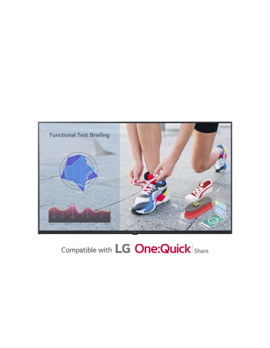 LG 43UL3J-M visualizzatore di messaggi Pannello piatto per segnaletica digitale 109,2 cm (43") LCD Wi-Fi 300 cd/m² 4K Ultra HD 