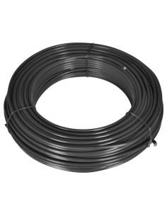 Filo di Recinzione 80 m 2,1/3,1 mm in Acciaio Grigio