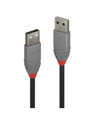 Lindy 36694 cavo USB USB 2.0 3 m USB A Nero, Grigio