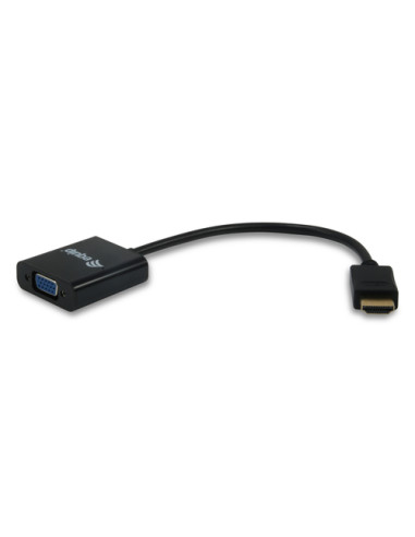 Equip 11903607 cavo e adattatore video HDMI tipo A (Standard) VGA (D-Sub) Nero