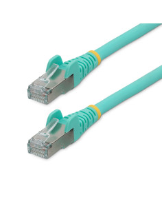 StarTech.com Cavo Ethernet CAT 6a - 3m - Acqua - Cavo di rete LAN Low Smoke Zero Halogen (LSZH) - 10GbE 500MHz 100W PoE++ - Filo
