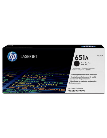 HP Cartuccia Toner originale nero LaserJet 651A