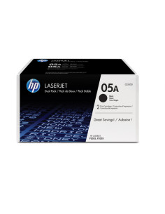 HP Confezione doppia di cartucce toner originali nero 05A LaserJet