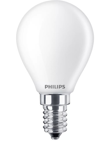 Philips Lampadina candela smerigliata a filamento 60 W P45 E14