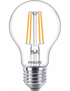 Philips Lampadina trasparente a filamento 40 W A60 E27