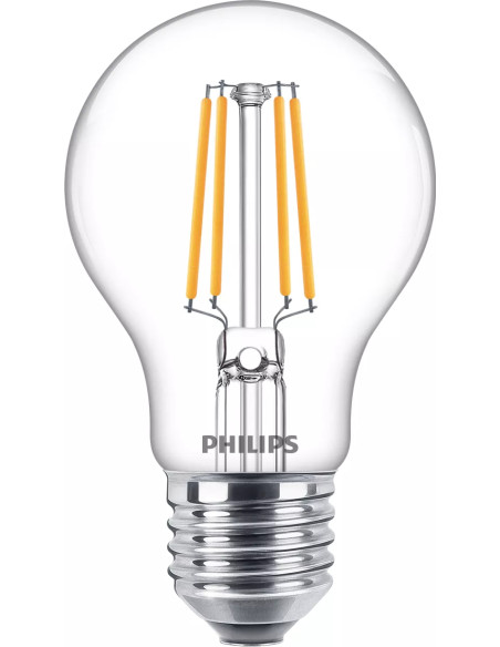 Philips Lampadina trasparente a filamento 40 W A60 E27