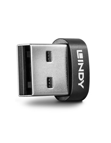 Lindy 41884 adattatore per inversione del genere dei cavi USB Type-A USB Type-C Nero