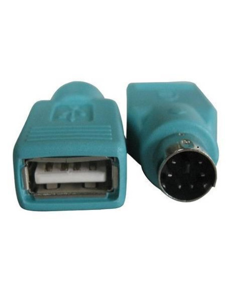 Nilox NX080500105 adattatore per inversione del genere dei cavi PS/2 USB 2.0 Verde