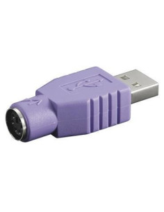 Nilox NX080500104 adattatore per inversione del genere dei cavi USB 2.0 PS/2 Viola