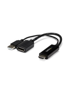 StarTech.com Adattatore / Convertitore HDMI a DP alimentato via USB - Ultra HD 4K