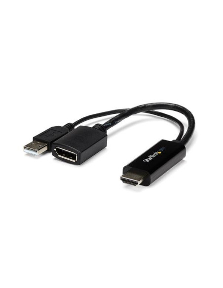StarTech.com Adattatore / Convertitore HDMI a DP alimentato via USB - Ultra HD 4K