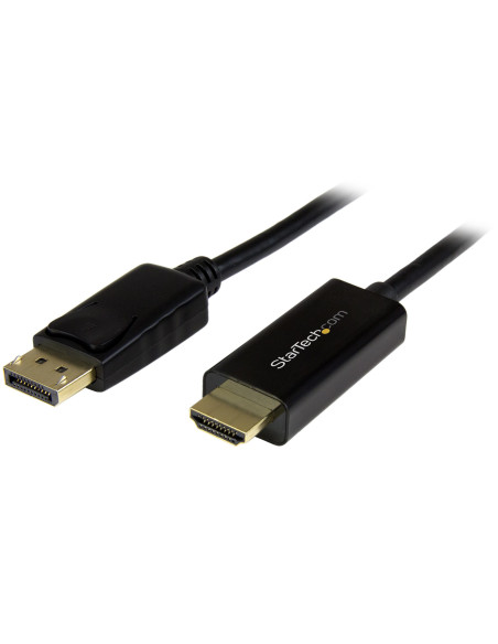 StarTech.com Cavo DisplayPort a HDMI Passivo 4K 30Hz - 2 m - Cavo Adattatore DisplayPort a HDMI - Convertitore DP 1.2 a HDMI - C