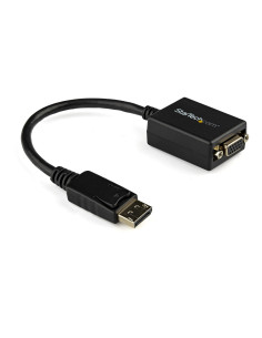 StarTech.com Adattatore DisplayPort VGA - Convertitore attivo da DP a VGA - Video 1080p - Certificato DisplayPort - Cavo monitor