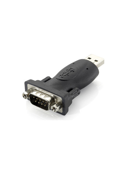 Equip 133382 adattatore per inversione del genere dei cavi USB A RS-232 Nero