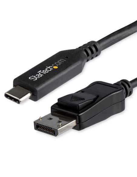 StarTech.com Cavo adattatore da USB C a DisplayPort 1.4 da 1.8m - Convertiore video USB tipo C a DP 1.4 Alt Mode - 4K/5K/8K HBR3