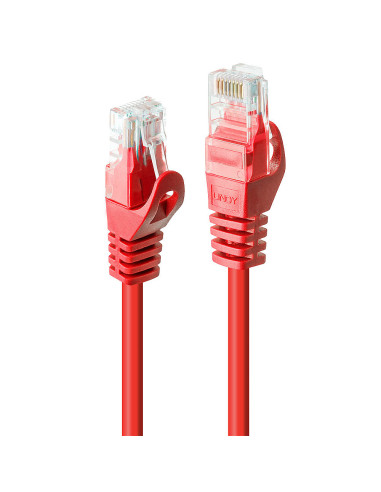 Lindy 48185 cavo di rete Rosso 5 m Cat6 U/UTP (UTP)
