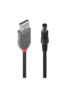 Lindy 70267 cavo USB USB 2.0 1,5 m USB A dC Nero