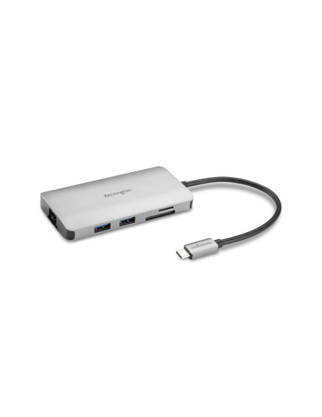 Kensington Hub portatile senza driver 8-in-1 USB-C UH1400P