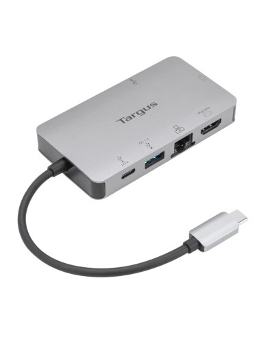 Targus DOCK419 Cablato USB 3.2 Gen 1 (3.1 Gen 1) Type-C Grigio