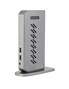 StarTech.com USB-C USB-A Dock - Docking station USB C dual monitor DisplayPort e HDMI 4K 60Hz con Ethernet - Adattatore multipor
