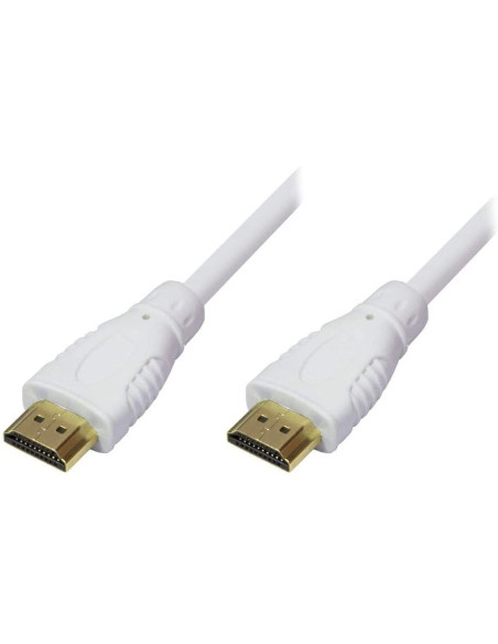 Techly Cavo HDMI A M/M High Speed 0.5 mt Bianco