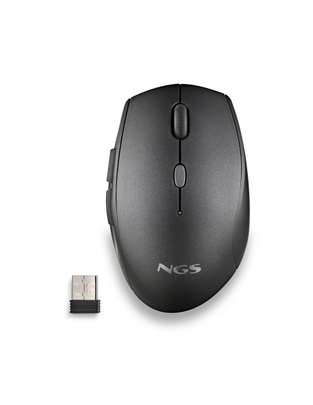 NGS BEE mouse Ufficio Mano destra RF Wireless Ottico 1600 DPI