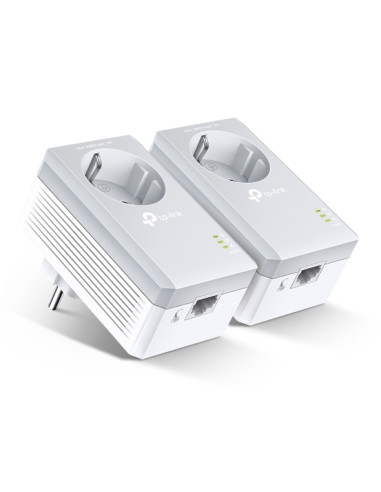 TP-Link TL-PA4010P KIT V5 adattatore di rete PowerLine 600 Mbit/s Collegamento ethernet LAN Bianco 2 pz