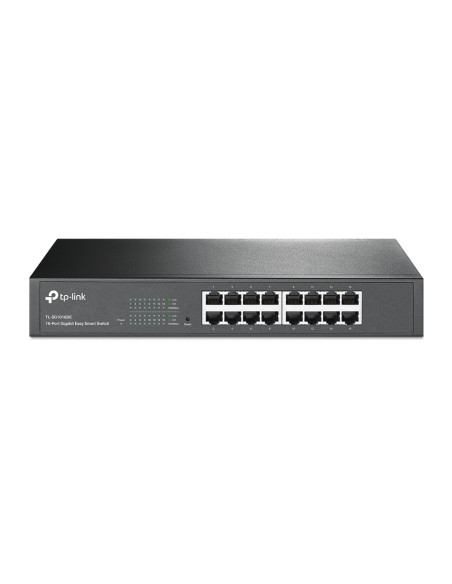 TP-Link TL-SG1016DE Gestito L2 Gigabit Ethernet (10/100/1000) 1U Nero