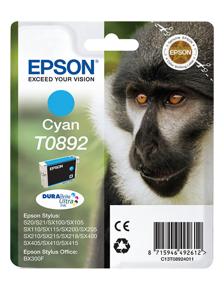 Epson Monkey Cartuccia Ciano