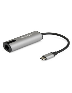 StarTech.com Adattatore Ethernet USB C - Adattatore di rete/NIC NBASE-T Multivelocità 2.5/1 GbE/100 Mbps - Convertitore/Adattat