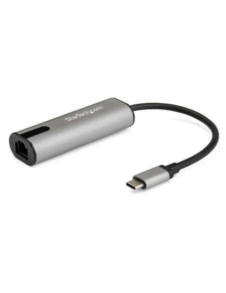StarTech.com Adattatore Ethernet USB C - Adattatore di rete/NIC NBASE-T Multivelocità 2.5/1 GbE/100 Mbps - Convertitore/Adattat