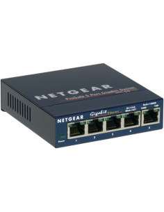 NETGEAR GS105 Non gestito Gigabit Ethernet (10/100/1000) Blu