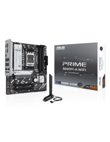 ASUS PRIME B840M-A WIFI AMD B840 Socket AM5 micro ATX
