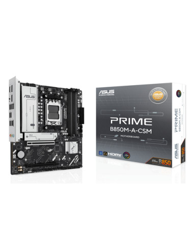 ASUS PRIME B850M-A-CSM AMD B850 Socket AM5 micro ATX