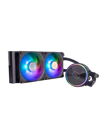 Cooler Master MasterLiquid PL240 Flux CPU Liquid Cooler Intel 1200/1700/2066 AMD AM3/AM4/AM5