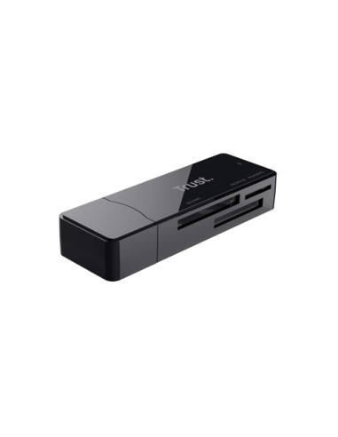 Trust NANGA lettore di schede USB 3.2 Gen 1 (3.1 Gen 1) Type-A Nero