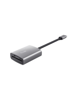 Trust 24136 lettore di schede USB 3.2 Gen 1 (3.1 Gen 1) Type-C Alluminio