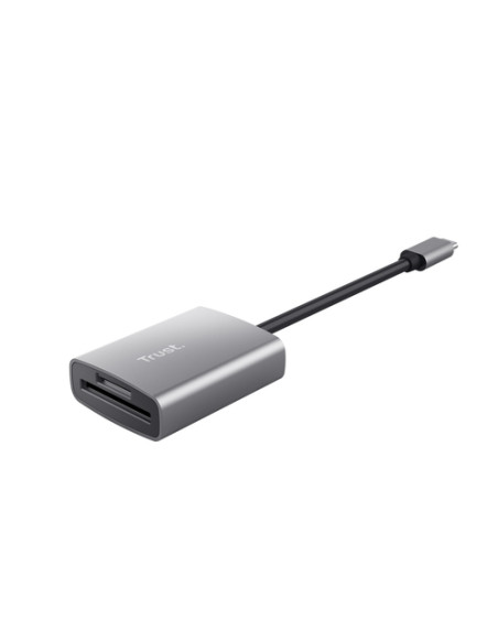 Trust 24136 lettore di schede USB 3.2 Gen 1 (3.1 Gen 1) Type-C Alluminio