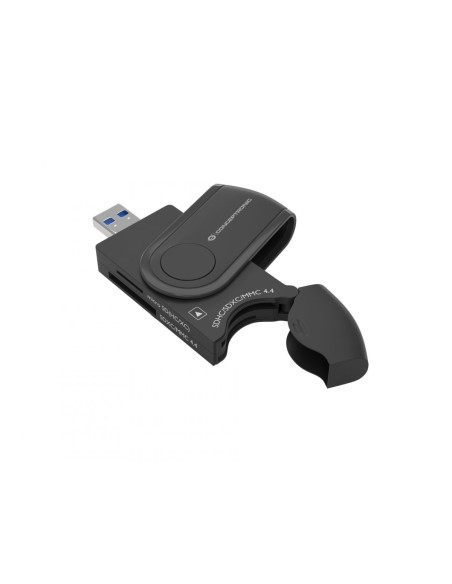 Conceptronic StreamVault BIAN04B lettore di schede USB 3.2 Gen 1 (3.1 Gen 1) Type-A Nero