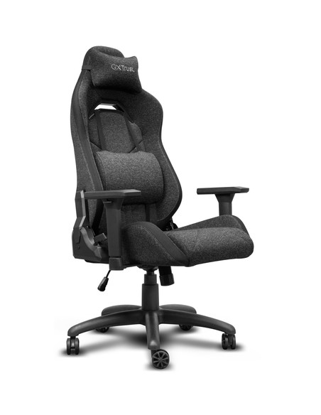 Trust GXT 723 Sedia per gaming universale Seduta imbottita Grigio