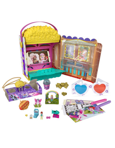 Polly Pocket Un-Box-It Popcorn Box