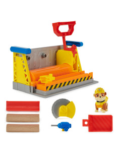 Rubble & Crew, Officina di Rubble, giocattoli da costruzione con sabbia e personaggio di Rubble, giocattoli per bambini e bambin