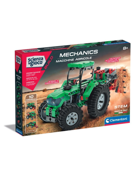 Clementoni Science & Jeu construction MACCHINE AGRICOLE