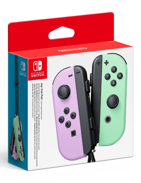 Nintendo Switch - Set da due Joy-Con Viola Pastello/Verde pastello