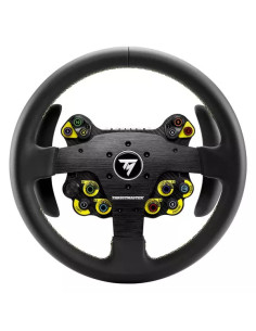 Thrustmaster Evo Racing 32R Leather Nero, Giallo Volante PC, PlayStation 4, PlayStation 5, Xbox, Xbox One