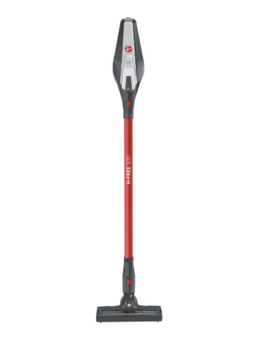 Hoover HF322AFP 011 Aspirapolvere a bastone 2 in 1 Batteria Secco Tessuto Senza sacchetto 0,7 L 240 W Grigio, Titanio